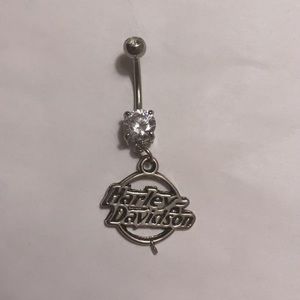 Harley Davidson Bellybutton Ring
